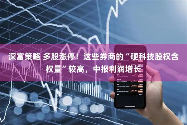 深富策略 多股涨停！这些券商的“硬科技股权含权量”较高，中报利润增长