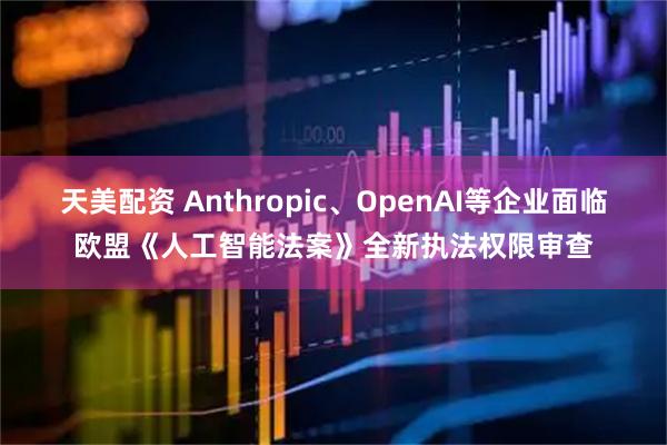 天美配资 Anthropic、OpenAI等企业面临欧盟《人工智能法案》全新执法权限审查